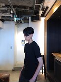 前下がりのショートスタイル