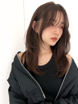 リル バイ ジルブラン(Lil by JIL BLAN) 【レイヤーカットデザインカラーウェットヘア】大山