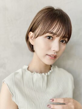 ケアリー 大日(Carelly) デザインカラー/レイヤーカット/ウェットヘア/オリーブベージュ