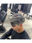震災刈り×スパイラルパーマ
