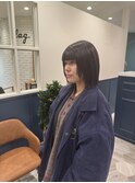 顔周りレイヤーとボブ