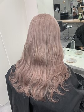 オニキス(ONYX) 艶髪グレーベージュピンクミルクティーアッシュハイトーンカラー