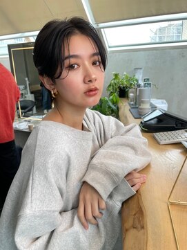 ロンドロゼ 池袋(Lond rose) イメチェン外ハネボブ美髪ワイドバング顔周りレイヤーボブ/池袋