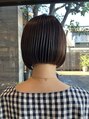 ルシードスタイルソレイユ(LUCIDO STYLE SOLEIL)&nbsp;骨格に合わせたボブスタイルです！ドライだけでまとまります！
