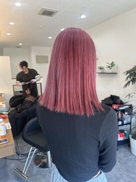 ヘアーテラスエム 奈良店(hair terrace M) 【ファンシーピンク】