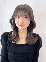 アルバム 新宿(ALBUM SHINJUKU) 顔周りレイヤーロング美髪韓国ヘア_59991