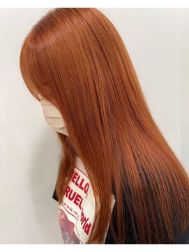 ヘアーテラスエム 奈良店(hair terrace M) オレンジブラウン