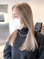 シオン(shion)&nbsp;ロング韓国ヘア美髪おくれ毛_ba374612