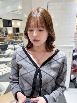 コードセブンス(Chord seventh) 【KANON】フェイスレイヤーカット × サンドベージュ