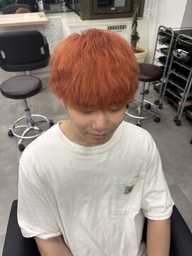 エイト 川崎店(EIGHT) オレンジブラウン（川崎ブリーチ