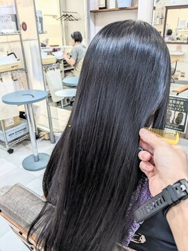 ベストヘアー 上本郷店 髪質改善ストレートで柔らかくツヤツヤに！