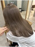 #大人透明感カラー