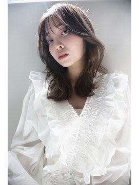 フィガロ ミーナ 東生駒店(FIGARO MINA) 2025 シースルーバング×くびれヘア