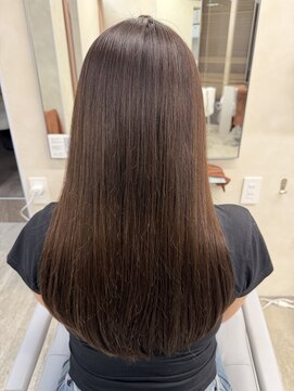 ユニック コウベ(unique KOBE) 髪質改善カラー×ブラウン