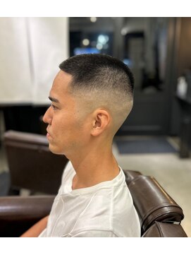 クフィア メンズヘアー カンポ 難波店(CUFFIA MEN'S HAIR CAMPO) スパイラルパーマスキンフェードマンバンヘアパーマ