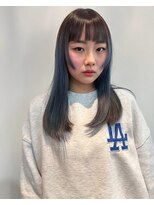 Folk Lore【フォークロア】己斐店 デザインカラー/ステップカット/ロングヘア