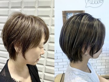 ルピナス(Lupinus)の写真/【完全個室】再現性の高いショートカットが得意◎ガラッとイメチェンからメンテナンスまでお任せください！