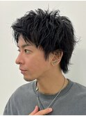 アクティブショートダークアッシュスパイキールーズショート