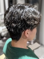 エニー 栄(Any) men's hair 波巻きパーマ