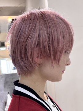 テン バイ アンブルリュクス 池袋(teN +by ambleluxe) ケアブリーチ/ピンクベージュ