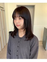 ローレンアオ(LOREN AO)&nbsp;イメチェン/ピンクベージュ/アンブレラカラー/前髪/矢場町