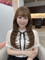 ウィクシーミミ 栄矢場町店(wixy mimi) オーダー爆増中レイヤーカット×ベージュカラー