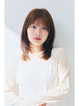 エイチツーオーアヴェダ 渋谷ヒカリエShinQs店 クロードモネH2Oアヴェダ レイヤーカット/渋谷/渋谷駅