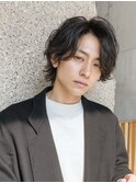 【エレガントメンズ】垢抜けかき上げミディ×骨格補正×肌映え