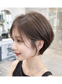 若返りショートヘアー