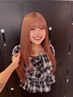 【2～4回目8週以内】カット＋ダブルカラー＋艶TR [ブリーチ1回込]
