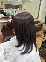 シュープ リーフウォーク稲沢店(SHOOP)&nbsp;暗髪でも透明感ヴェールシルバー