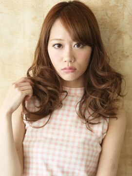 美容室チック 大島店(chic) フェミニン度の高い巻き髪がモテ推し女子から人気【大島】