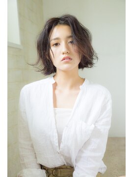 ガーランド (Garland) [Garland/表参道]☆切りっぱなしウェーブボブ☆