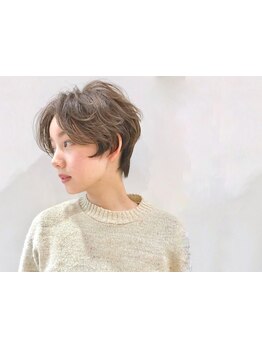 [表参道3分]ノンブローで決まるショートヘアで目を引くお洒落スタイルに★