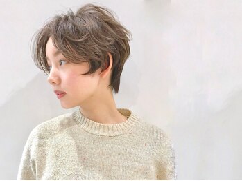 コクーン(Cocoon)の写真/[表参道3分]ノンブローで決まるショートヘアで目を引くお洒落スタイルに★