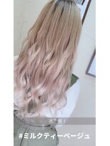 レアナ バイ ニーナ(Leana by NINA)&nbsp;透明感！#プルエクステ#ベージュ