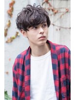 ケアリー 武蔵小杉(Carelly)&nbsp;メンズアップバング×束感ショートマッシュ