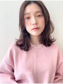 [K-two]韓国ヘア シースルーカラー センターパート[天王寺]
