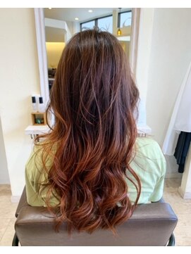 ヘアメイクソエル(hair make Soel) ロングレイヤー&グラデーションカラー