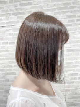 アッシュ 高円寺店(Ash) 明るめアッシュの前下がりグラデーションボブ★★