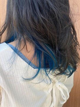 ユッカ エコル 塚口(YUCCA ekolu) ekolu style 399/グレージュ/インナーブルー/チラ見せカラー