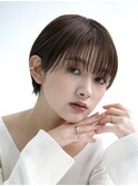 【大人かわいい】濡れ感シンプルショート