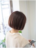 ボブ×ピンクアッシュ