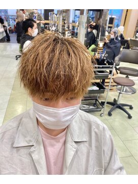 ゼスト 吉祥寺店(ZEST) カラーしてても出来るパーマ　ツイストパーマ　島田優斗