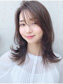 大人可愛いふんわりウルフレイヤー