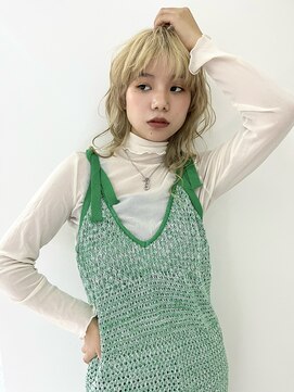 クペウ(cope'u) 抜きっぱなしブロンド×顔まわり