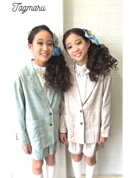 タグマル フラガール☆双子ヘアセット☆