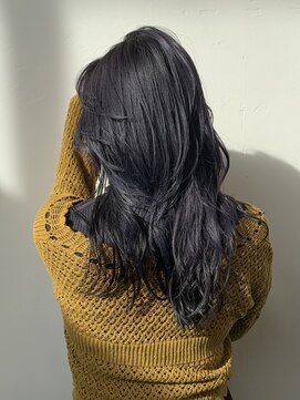 アクアオモテサンドウ(ACQUA omotesando) ☆韓国風透明感カラーアッシュグレージュヴァイオレット暗髪艶髪