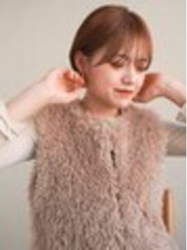 ジュール 新宿(Joule) ミディアムヘア/ショコラベージュ/ボブルフ/新宿