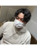 ジェットブラックキューサンロク(JET BLACK 936)&nbsp;波巻きセンターパート